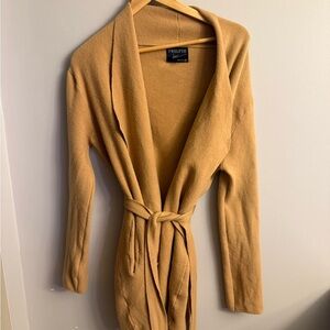 Twelfth Street by Cynthia Vincent Camel Cardigan